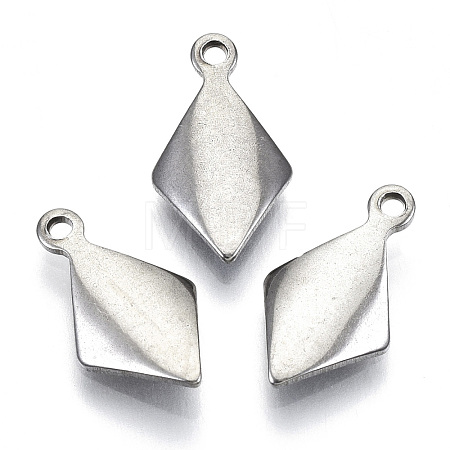 Tarnish Resistant 201 Stainless Steel Charms X-STAS-R116-036-1