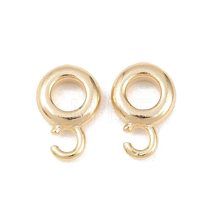 Brass Tube Bails KK-C163-10B-G-1