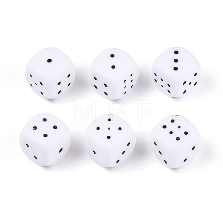 Opaque Acrylic Beads SACR-T035-19M-1