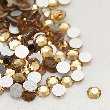 Glass Flat Back Rhinestone RGLA-C002-SS30-246-1