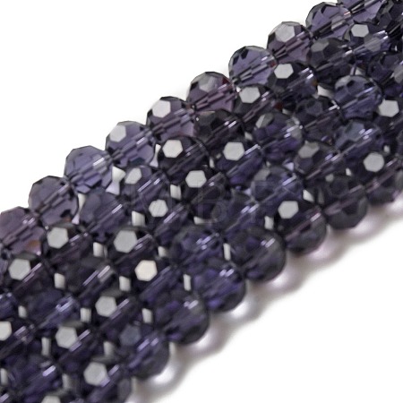 Transparent Glass Beads EGLA-A035-T10mm-D15-1