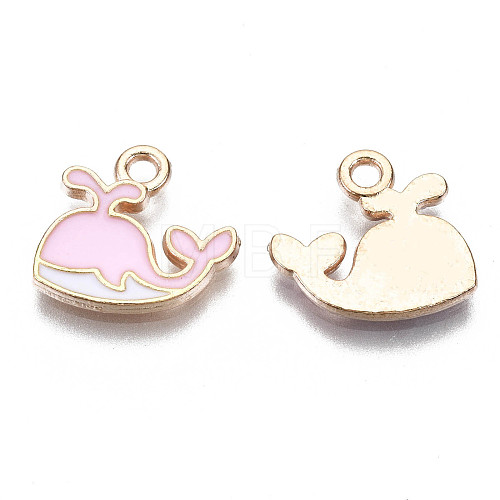 Alloy Enamel Charms ENAM-S115-037C-1