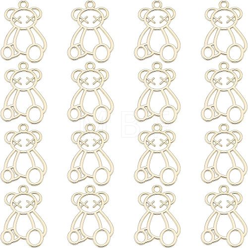 40Pcs Rack Plating Alloy Pendants FIND-FH0004-52-1