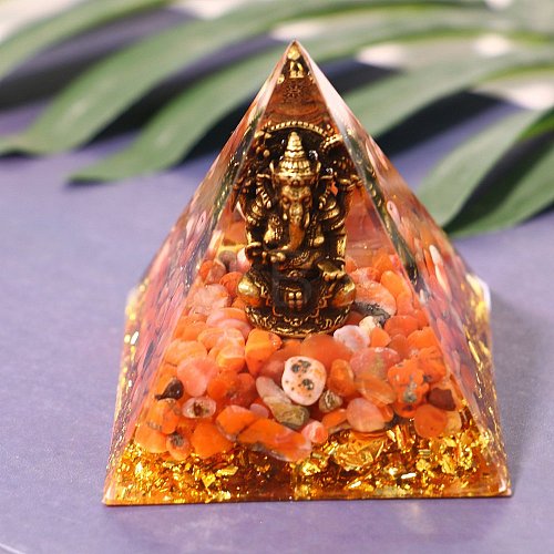 Orgonite Pyramid Resin Energy Generators PW-WG10854-05-1