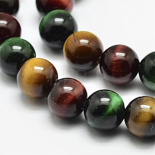 Natural Tiger Eye Beads Strands G-N0224-02-12mm-1