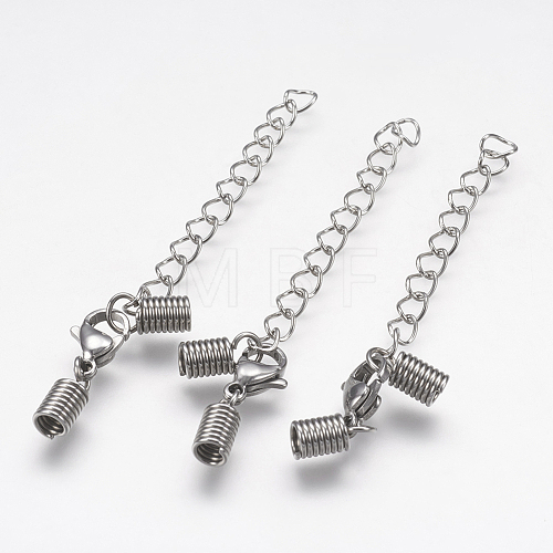 Tarnish Resistant 304 Stainless Steel Chain Extender STAS-K166-15P-D-1