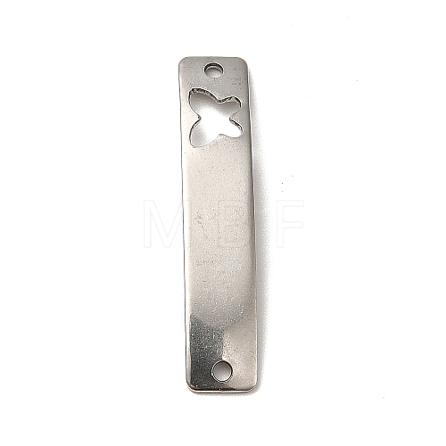 201 Stainless Steel Connector Charms STAS-D244-32P-A-1