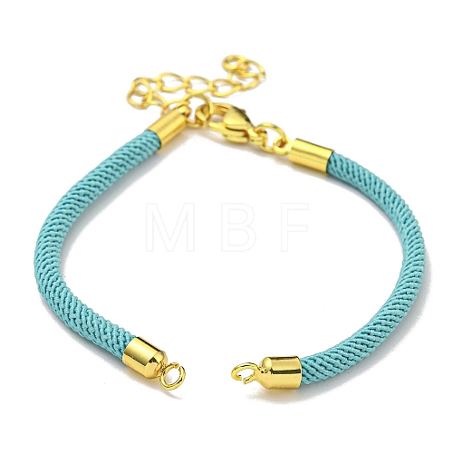 Nylon Cords Bracelet Makings Fit for Connector Charms AJEW-P116-02G-03-1