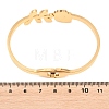 304 Stainless Steel Micro Pave Rhinestone Hinged Bangles for Women BJEW-E113-03G-3