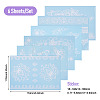 6 Sheets Luminous Paper Tattoo Stickers STIC-TAC0001-007B-4