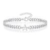 Letter 304 Stainless Steel Link Bracelets FS-WG7830E-26-1