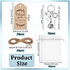 52Pcs Alloy Keychains KEYC-OC00011-2