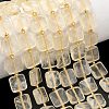 Natural Lemon Quartz(Heated) Beads Strands G-L642-L07-10mm-1