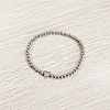 304 Stainless Steel Beads Stretch Bracelets for Women FS-WGC4F34-23-1