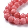 Natural Malaysia Jade Beads Strands G-A146-10mm-B08-5