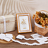 4 Rolls 4 Styles Cotton Flower Lace Ribbon OCOR-FG0002-77A-5