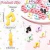 40Pcs Opaque Resin Pendants RESI-CJ0005-30-2