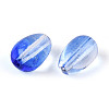 Baking Paint Transparent Glass Beads DGLA-N014-10E-2