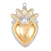 304 Stainless Steel Big Pendants STAS-G398-10GP-1