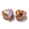 UV Plating Rainbow Iridescent Acrylic Beads OACR-P010-03B-3