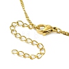 304 Stainless Steel Curb Chain Necklaces NJEW-K264-02G-3