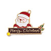 Christmas Theme Enamel Pin XMAS-R001-03G-1