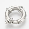 304 Stainless Steel Spring Ring Clasps STAS-T033-04-2