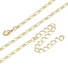 2.5MM Brass Figaro Chain Necklaces for Women KK-CBA4FD4-11G-4