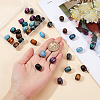 36Pcs 6 Colors Resin Beads RESI-CA0001-37-3