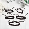 1Bag Mixed Styles Adjustable PU Leather Cord Braided Bracelets for Unisex BJEW-CL0001-47B-3