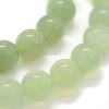 Natural New Jade Beads Strands X-G-G763-09-8mm-3