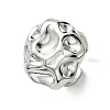 304 Stainless Steel Cuff Open Rings for Women RJEW-T037-01P-2