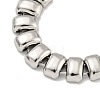 Non-Tarnish 304 Stainless Steel Rectangle Link Chain Necklaces NJEW-S431-02P-2