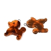 Opaque Cellulose Acetate(Resin) Pendants RESI-B042-02C-2