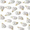 24Pcs ABS Plastic Imitation Pearl Pendants KK-FS0001-77-2