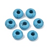 Synthetic Synthetic Turquoise European Beads GG-CBA02C4-06D-1