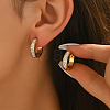 Ring Stainless Steel Hoop Earrings KS1953-4