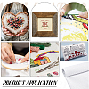 9CT Cotton Cross Stitch Fabric DIY-WH0591-281-5