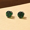 Cubic Zirconia Clip-on Earrings EJEW-L100-01P-06-2