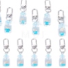 10Pcs Glass Pendant Decorations HJEW-TAD00002-2