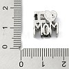 Mother's Day Tibetan Style Alloy European Beads FIND-G113-08AS-06-3