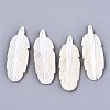 Natural Freshwater Shell Pendants SHEL-R113-11-1