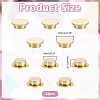 Brass 3D Nail Art Rotary Bearing for Nail Art Designs MRMJ-WH0091-26B-2