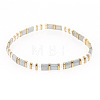 Bohemian Glass Seed Beaded Stretch Bracelets JM4508-26-1