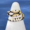 304 Stainless Steel Adjustable Cuff Rings RJEW-Q015-01G-F-4
