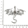 Alloy Rhinestone Big Pendants FIND-I060-01AS-04-3