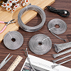 304 Stainless Steel Wire Braided Strap STAS-WH0044-114B-4