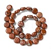 Natural Red Jaseper Beads Strands G-K365-A01-01-3