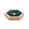 Velvet & Wood Jewelry Boxes PW-WG10841-14-1