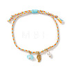 Bohemian 304 Stainless Steel Grape Charm Bracelets SN9746-4-1
